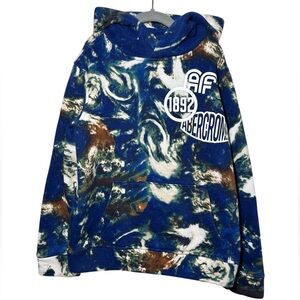 Abercrombie Kids Boys Graphic Cotton Blend Hoodie Size 9/10